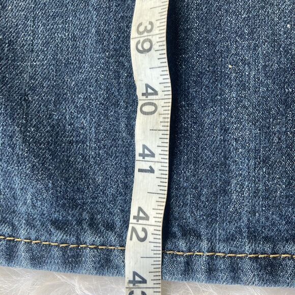 Levi's 559 Jeans Size 36x34 Mens Mid Rise Straight Leg Dark Wash Blue Denim - Picture 12 of 15